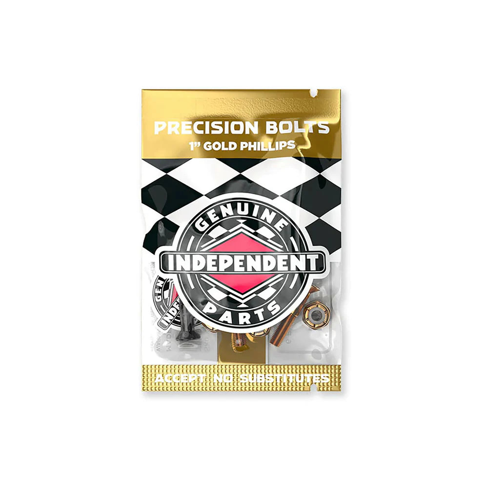 1in Phillips Independent Black/Gold Hardware