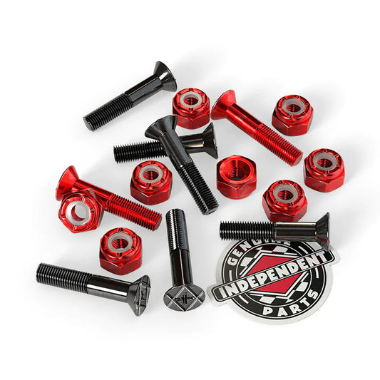 1in Phillips Independent Black/Red Hardware