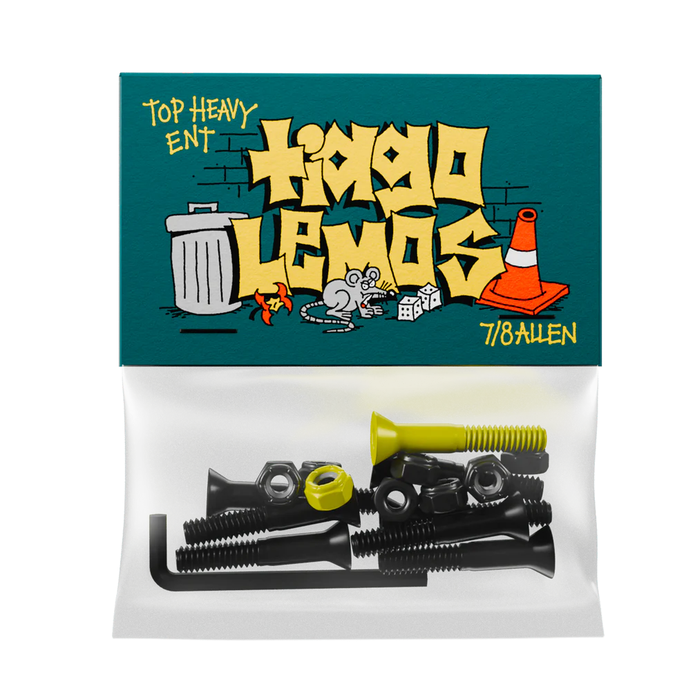 Top Heavy “Tiago” 7/8 Allen Hardware