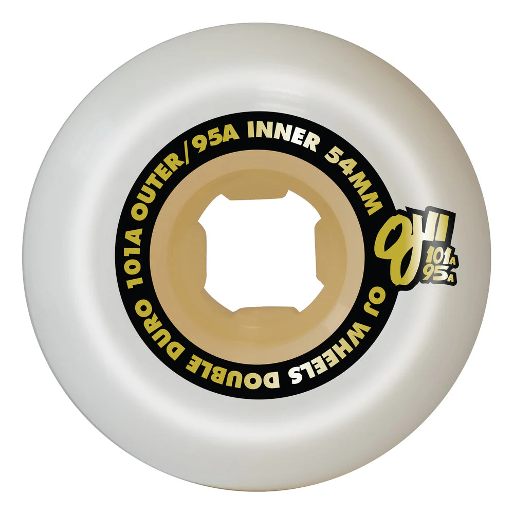 53mm Double Duro  101a/95a OJ Wheels