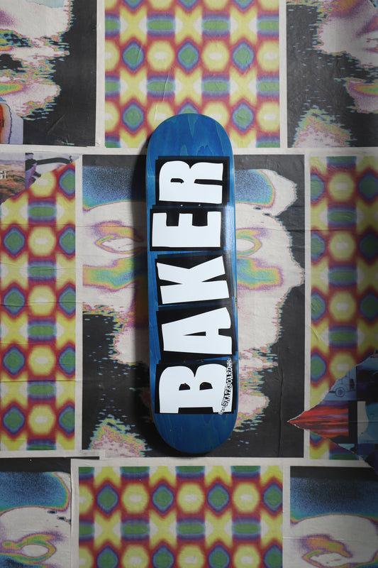 Baker Logo Veneers Blue Deck 8.25