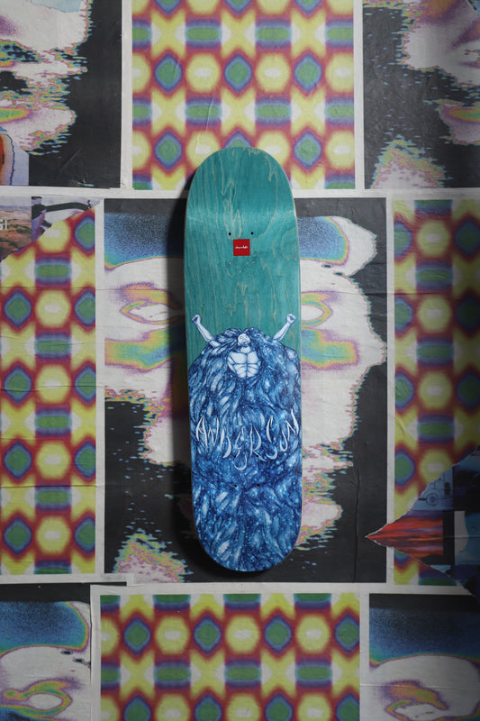 Chocolate “Anderson” Infinite Shaped Deck 8.5