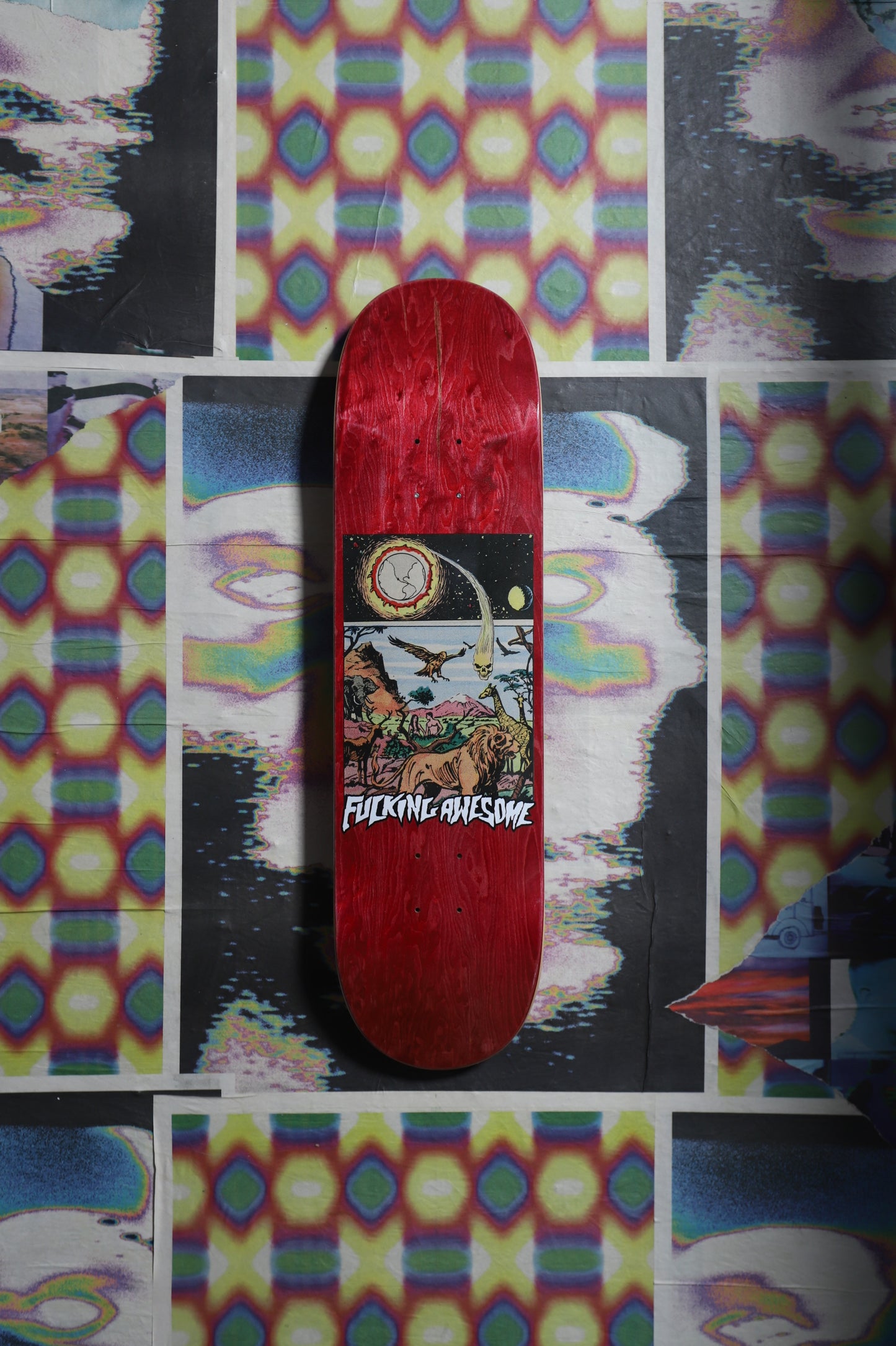 FA Louie Terror Nova “Red” Deck 8.25