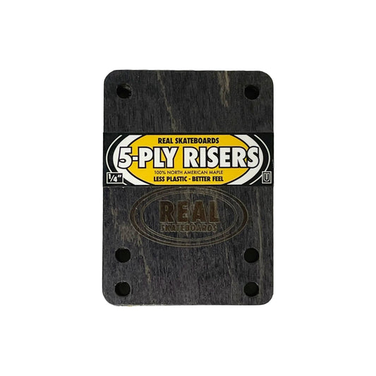 Real 5-PLY Risers 1/4”