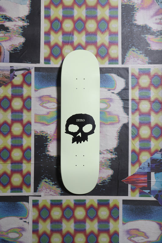 Zero Glow in the Dark Skull Deck 8.5