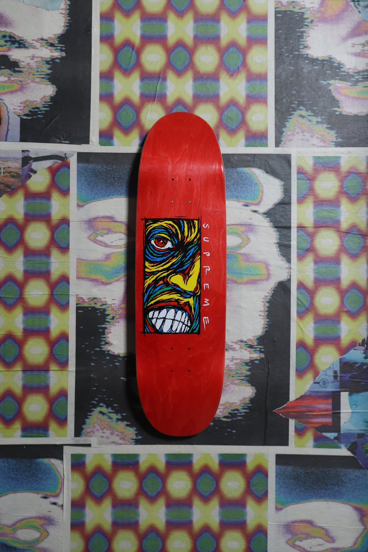 Supreme Faces Shaped Deck 8.75