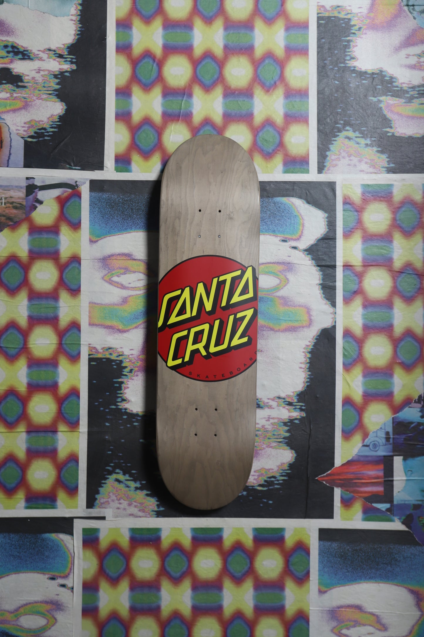 Santa Cruz Dot “Natural” Deck 8.375