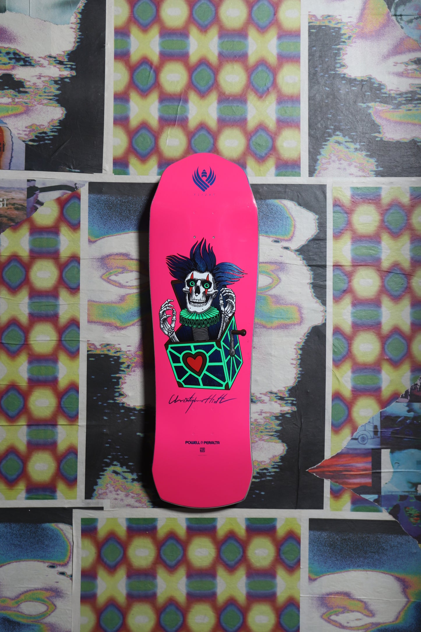 Powell Peralta “Hiett” Skull Shaped Deck 9.5