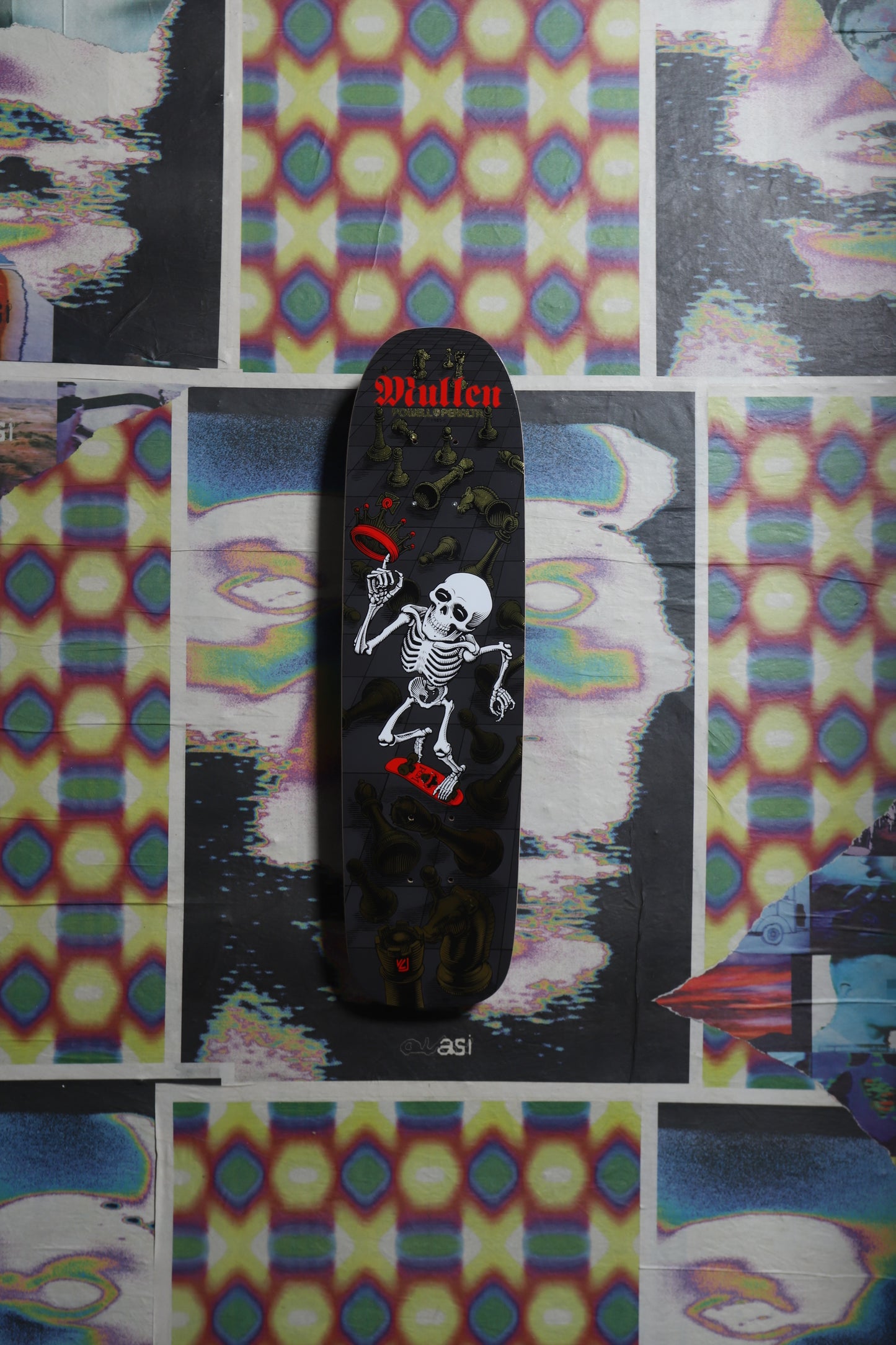 Powell Peralta “Mullen” Black Shaped Deck 7.35