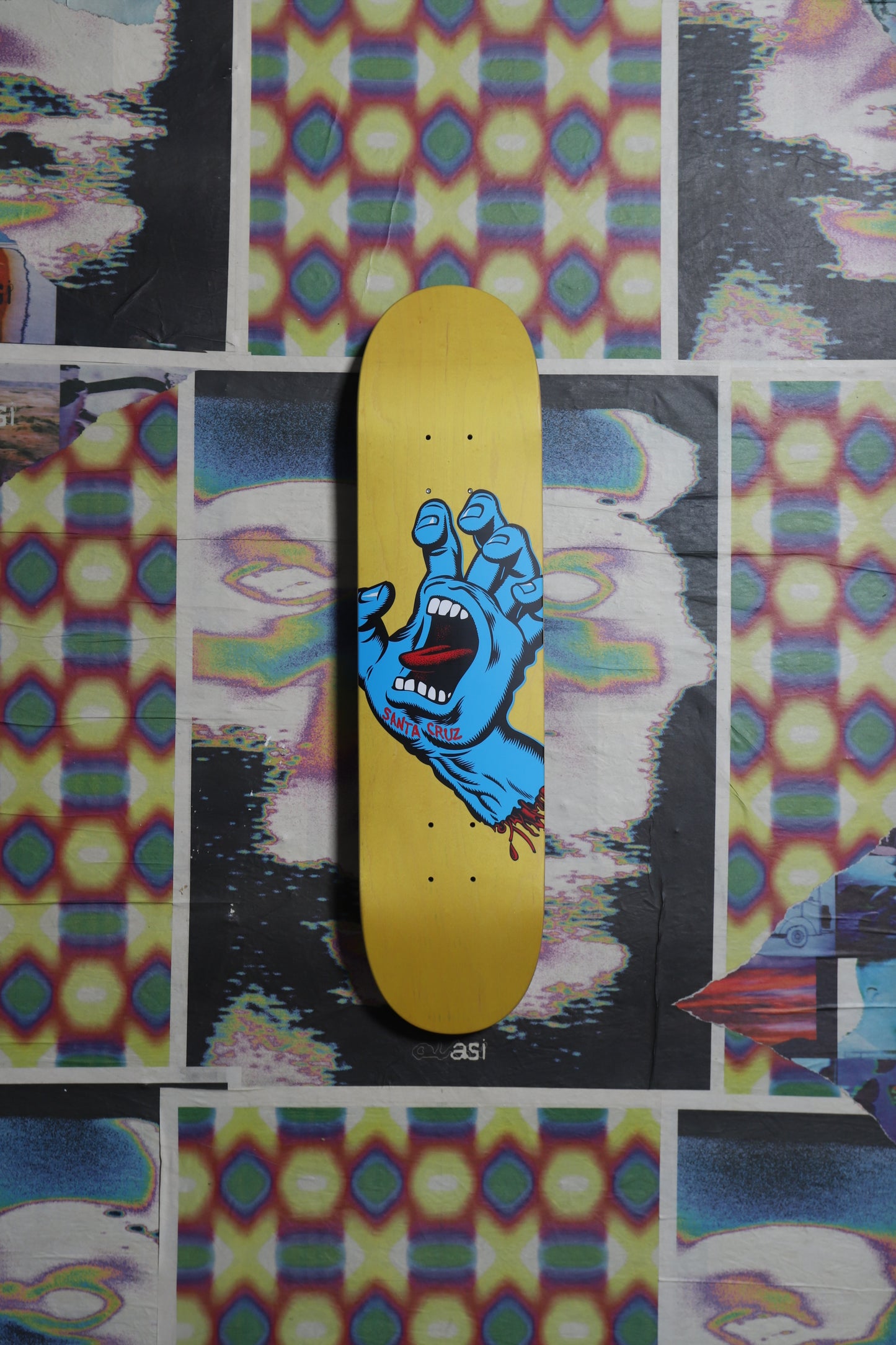 Santa Cruz Screaming Hand “Yellow” Deck 7.25