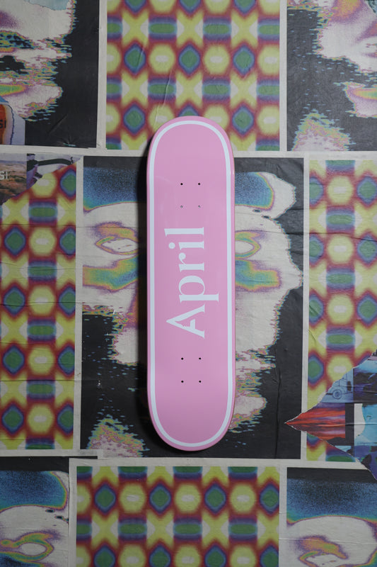 April OG Logo “Pink” Deck 7.37