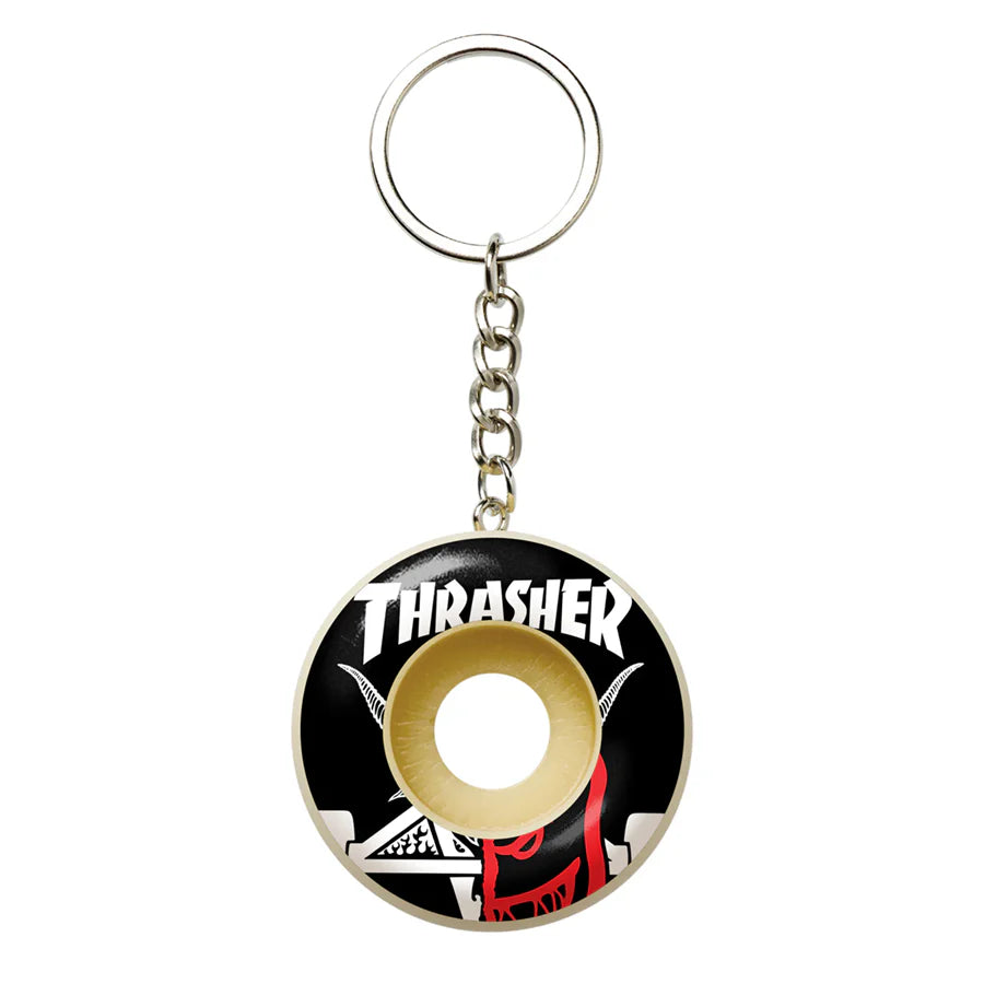 Spitfire X Thrasher Keychain