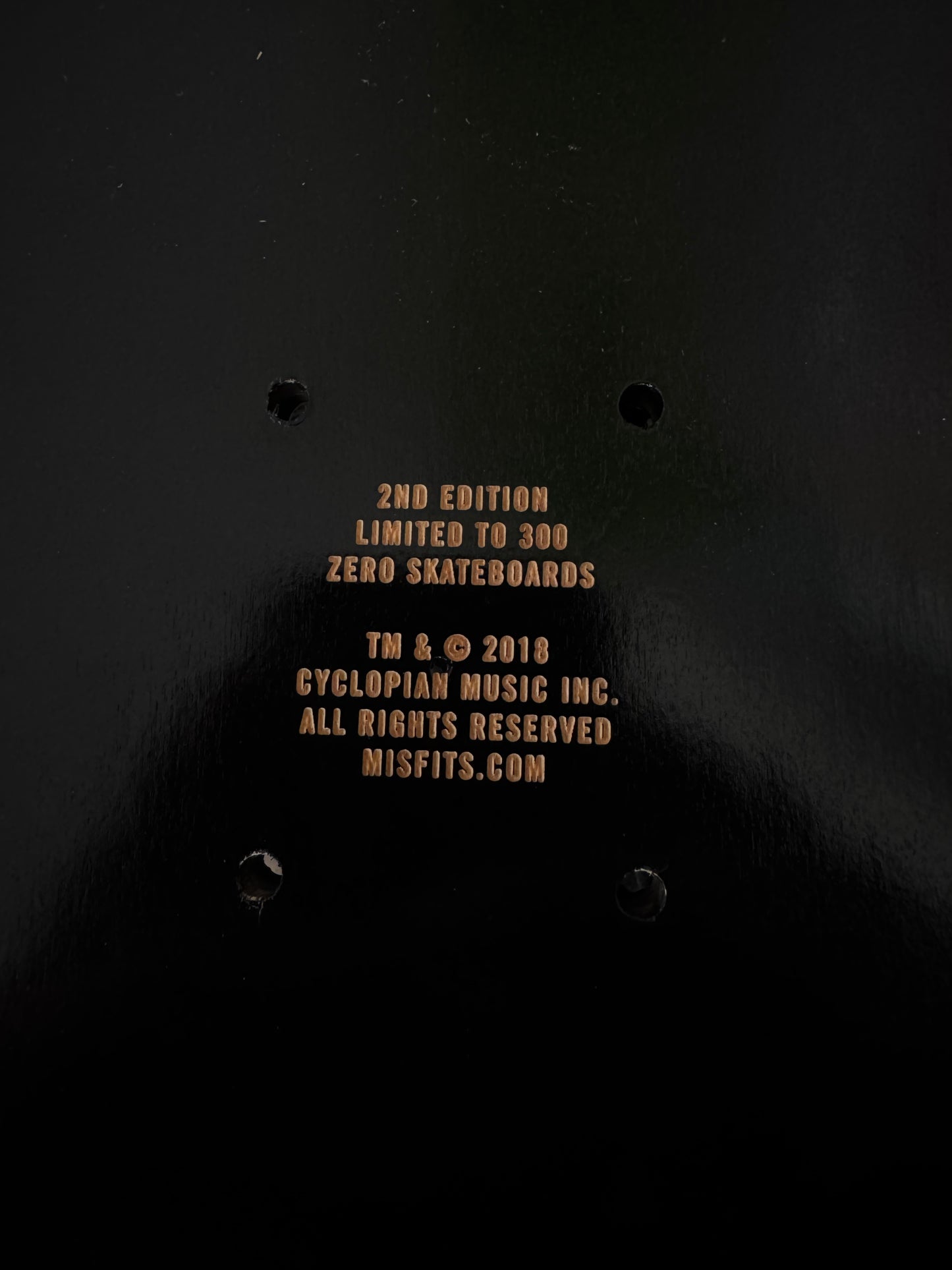 Zero X Misfits 2nd Edition Deck 8.25