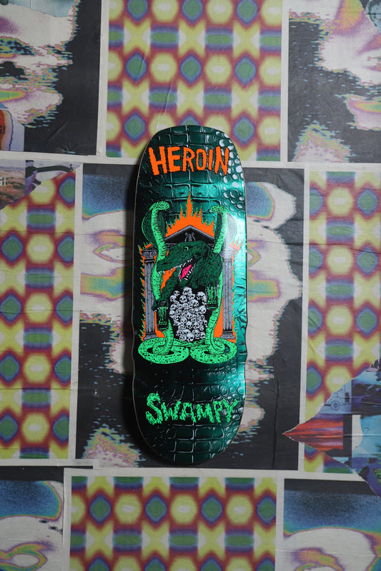 Heroin Swampy Knock Off Shape Deck 10.6