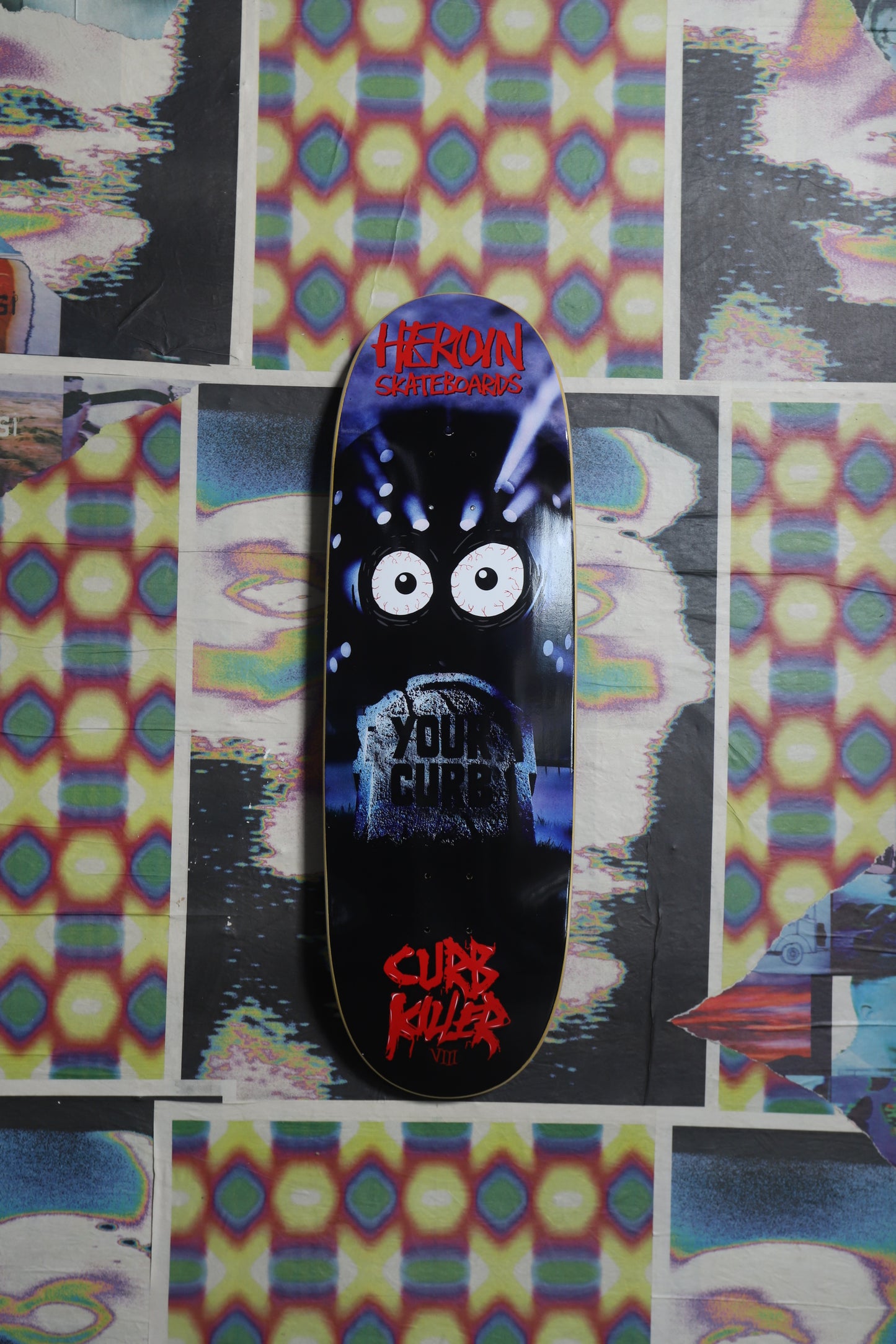 Heroin Curb Killer 8 “Egg” Shape Deck 10.0