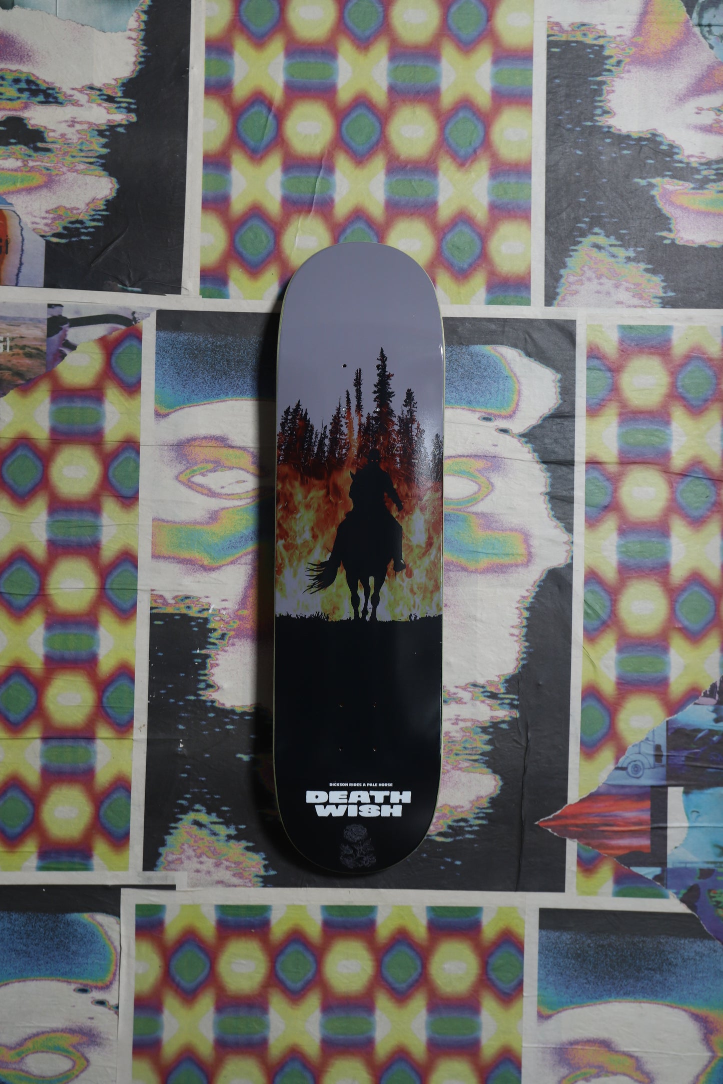 Deathwish Dickson Pale Rider Deck 8.25