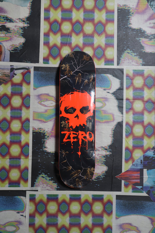 Zero x Realtree “Orange” Blood Skull Deck 8.25