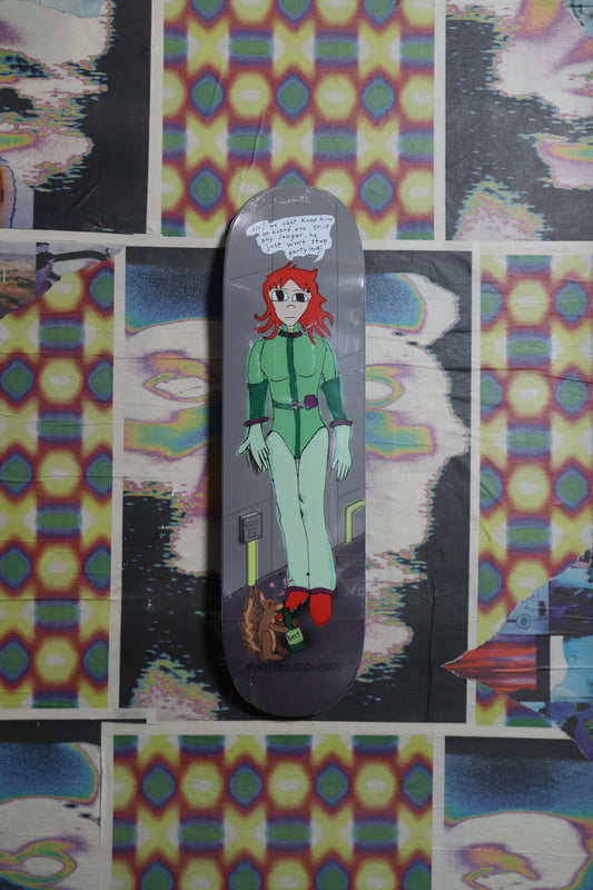 Frog Party Squirrel  “Pat G” Deck 8.5