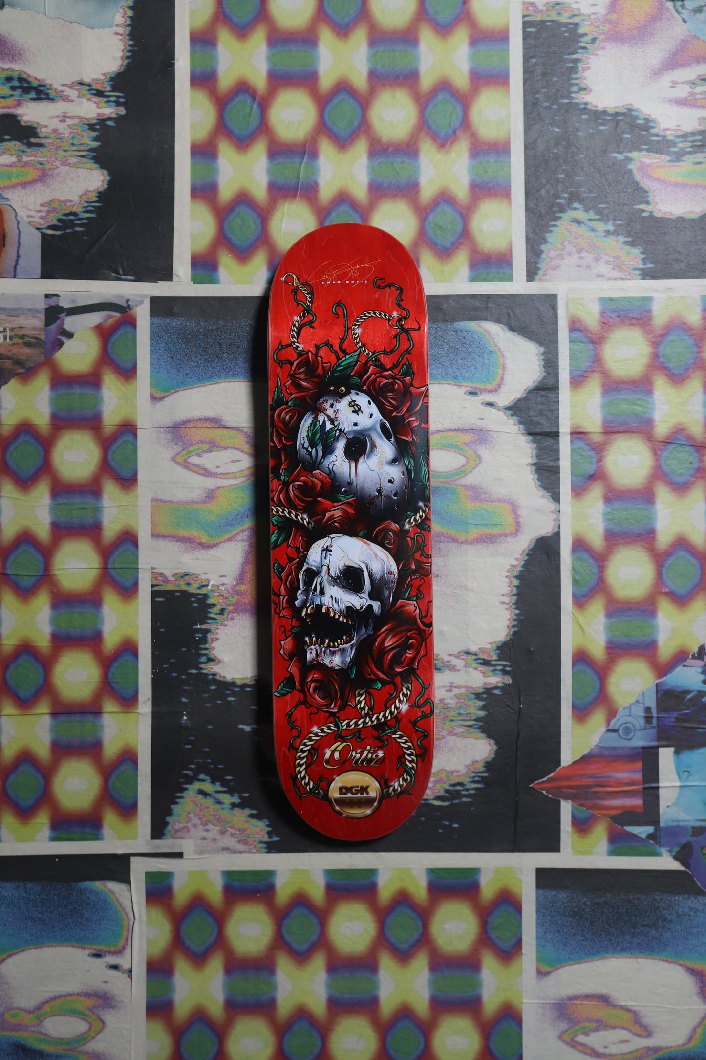 DGK “Los Muertos” Deck 8.1 (Red)