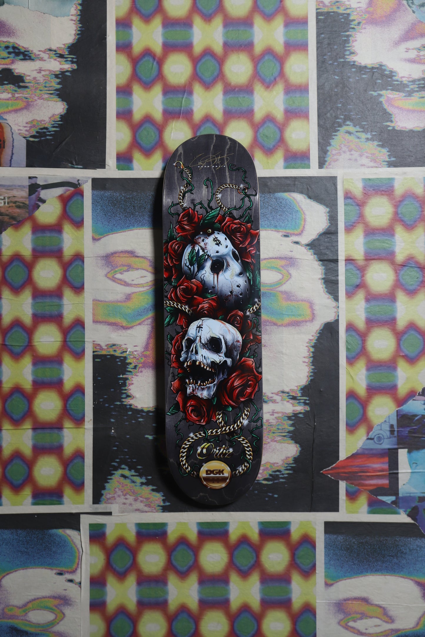 DGK “Los Muertos” Deck 8.1 (Black)