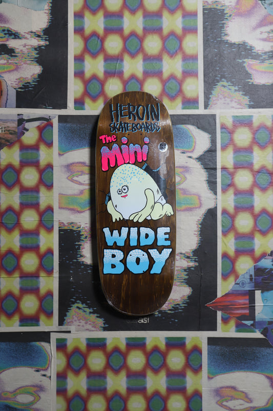 Heroin Mini Wide Boy “Egg” Shape Deck 10.5