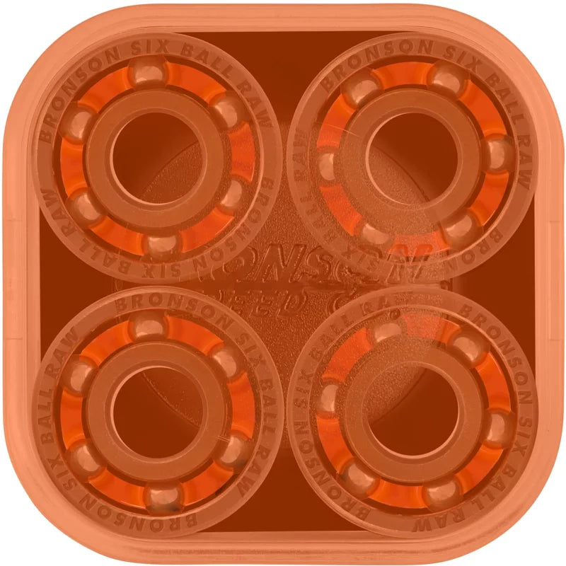 Bronson Six Ball Raw Bearings