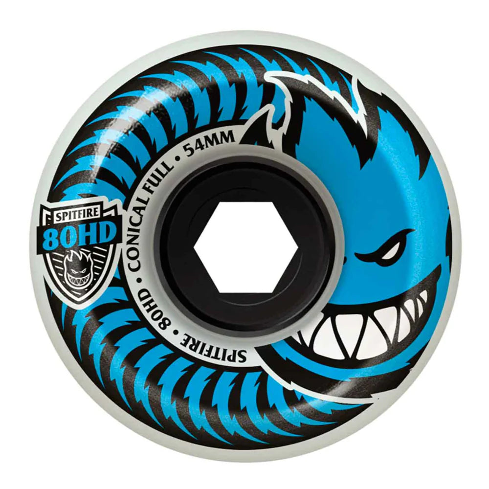 Spitfire 80HD “Blue” Conical Full Cruiser Wheel