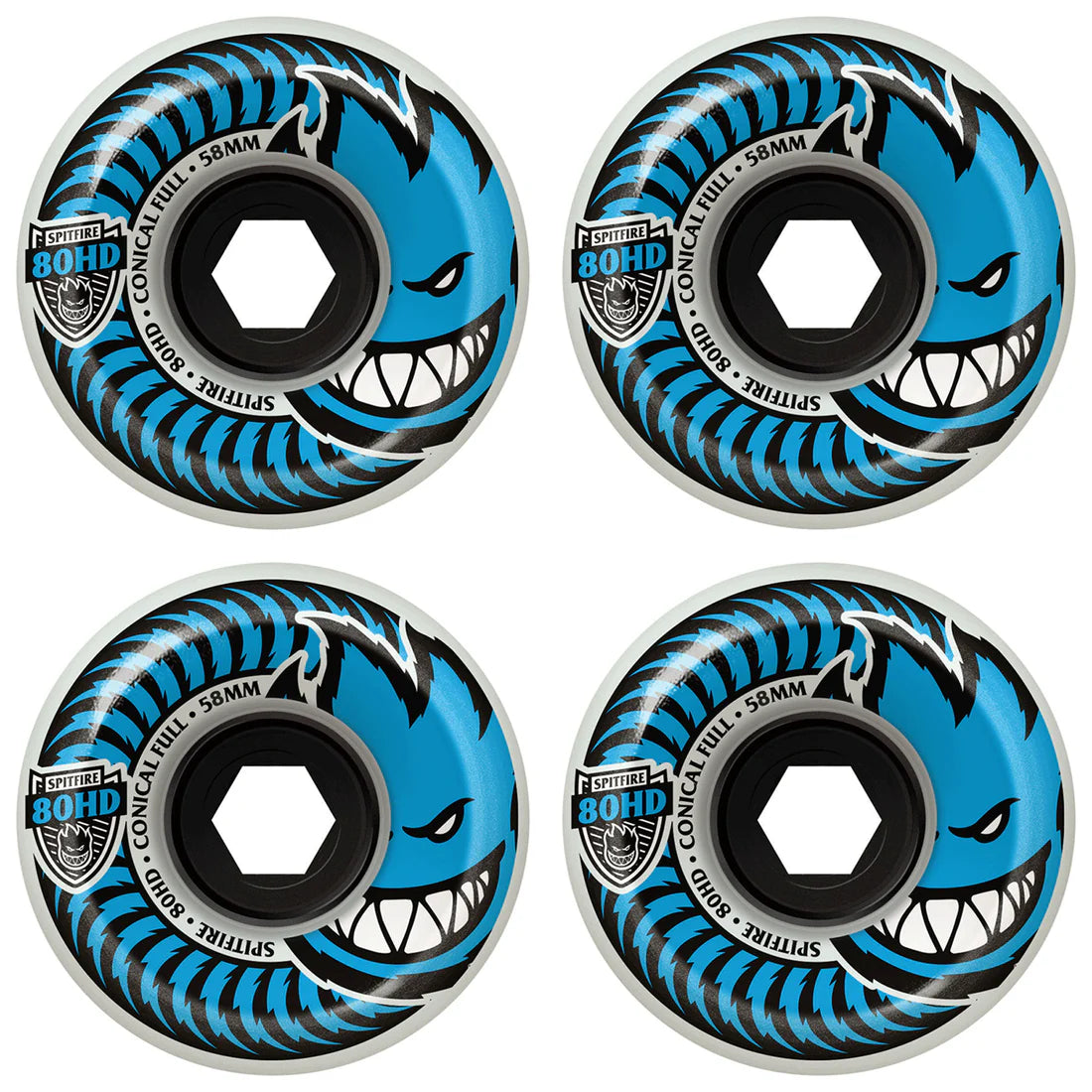 Spitfire 80HD “Blue” Conical Full Cruiser Wheel